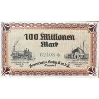 100 000 000 Mark Henschel & Sohn