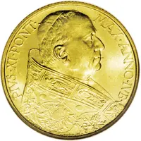 100 Lire - Pivs XI Jubilee