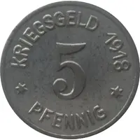 5 Pfennig - Lauban
