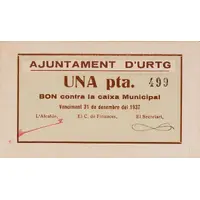 1 Peseta Urtg