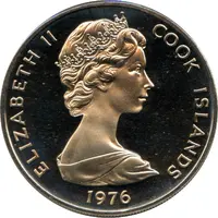 20 Tene - Elizabeth II 2nd portrait, Triton Shells