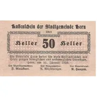 50 Heller Horn