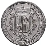 1 Thaler - Ferdinand William Eusebius Nuremberg, Tin pattern