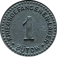 1 Pfennig - Bütow Kriegsgefangenen-Lager