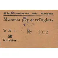 2 Pesetas Soses
