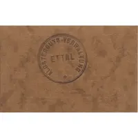 10 Pfennig Klostergutsverwaltung Ettal