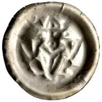 Denier Bracteate - William II of Hardenberg