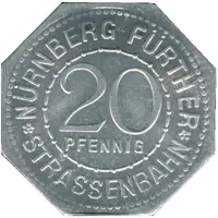 20 Pfennig - Weinstadel Nürnberg-Fürth