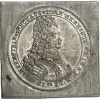 1 Thaler - Johann Ehrenreich Tin Trial Strike, Klippe