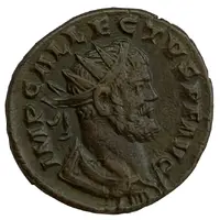 Quinarius - Allectus VIRTVS AVG, Londinium