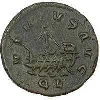 Quinarius - Allectus VIRTVS AVG, Londinium