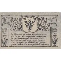 10 Heller Münzbach
