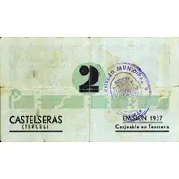2 Pesetas Castelserás