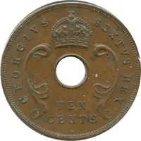 10 Cents - George VI