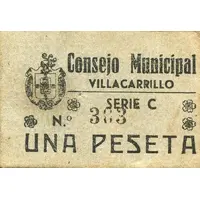 1 Peseta Villacarrillo