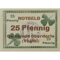 25 Pfennig Spar- und Darlehnskassen-Verein