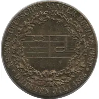 Medal - 1st German Singing Festival Dresden