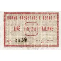 0.50 Lire Italiane Berat