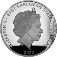 1 Dollar - Elizabeth II Captain James Cook