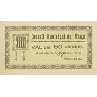 50 Céntimos Marçà