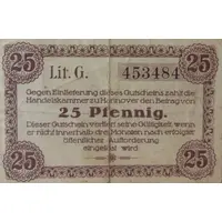 25 Pfennig Handelskammer