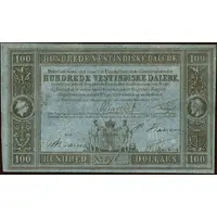 100 Vestindiske Dalere St. Croix