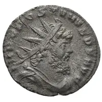 Antoninianus - Aureolus in the name of Postumus, PAX EQVITVM