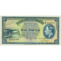 1 Pound - George VI Date at bottom