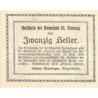 20 Heller St. Laurenz