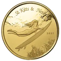 10 Dollars - Elizabeth II Surfer