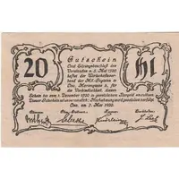 20 Heller Linz - Wirtschaftsverband der Mil. Gagisten