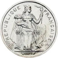 2 Francs Piedfort aluminium