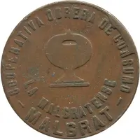 10 Centimos - Cooperativa Obrera de Consumo La Malgratense