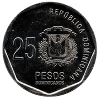 25 Pesos Dominicanos