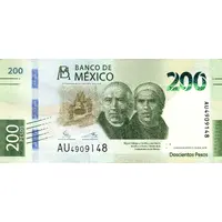 200 Pesos Bank of Mexico