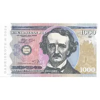 1000 Mystery Dollars Edgar Allan Poe