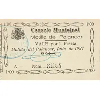 1 Peseta Motilla del Palancar