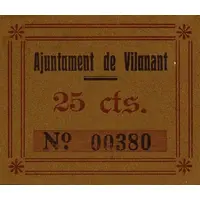 25 Céntimos Vilanant