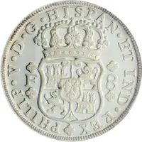 5 Onzas / 40 Reales Pillar Dollar Default Category Tokens & Bullions Americas Mexico Mexico