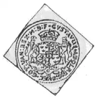 Półtalar - Gustaw II Adolf Swedish Occupation