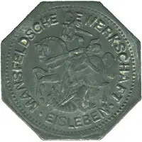 50 Pfennig - Eisleben Mansfeldsche Gewerkschaft