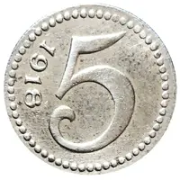 5 Pfennig - Mainz