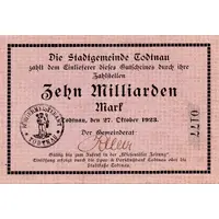 10 000 000 000 Marks