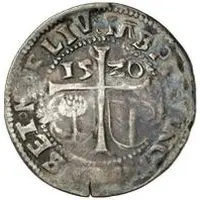 1 Ferding - Wolter von Plettenberg and Jasper Linde Riga, smooth shield, child to the left