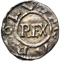 Denier - Charles III Verdun mint