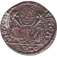 Follis - Decentius VICTORIAE DD NN AVG ET CAE, Lugdunum