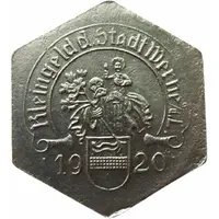 25 Pfennig - Werne a. d. Lippe