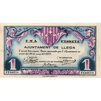 1 Peseta Lleida