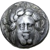 Tetradrachm Apollokopf-Dickschrötling Type