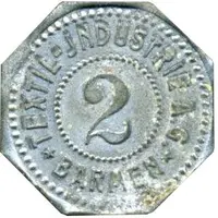2 Pfennig - Barmen Textil-Industrie A.G.